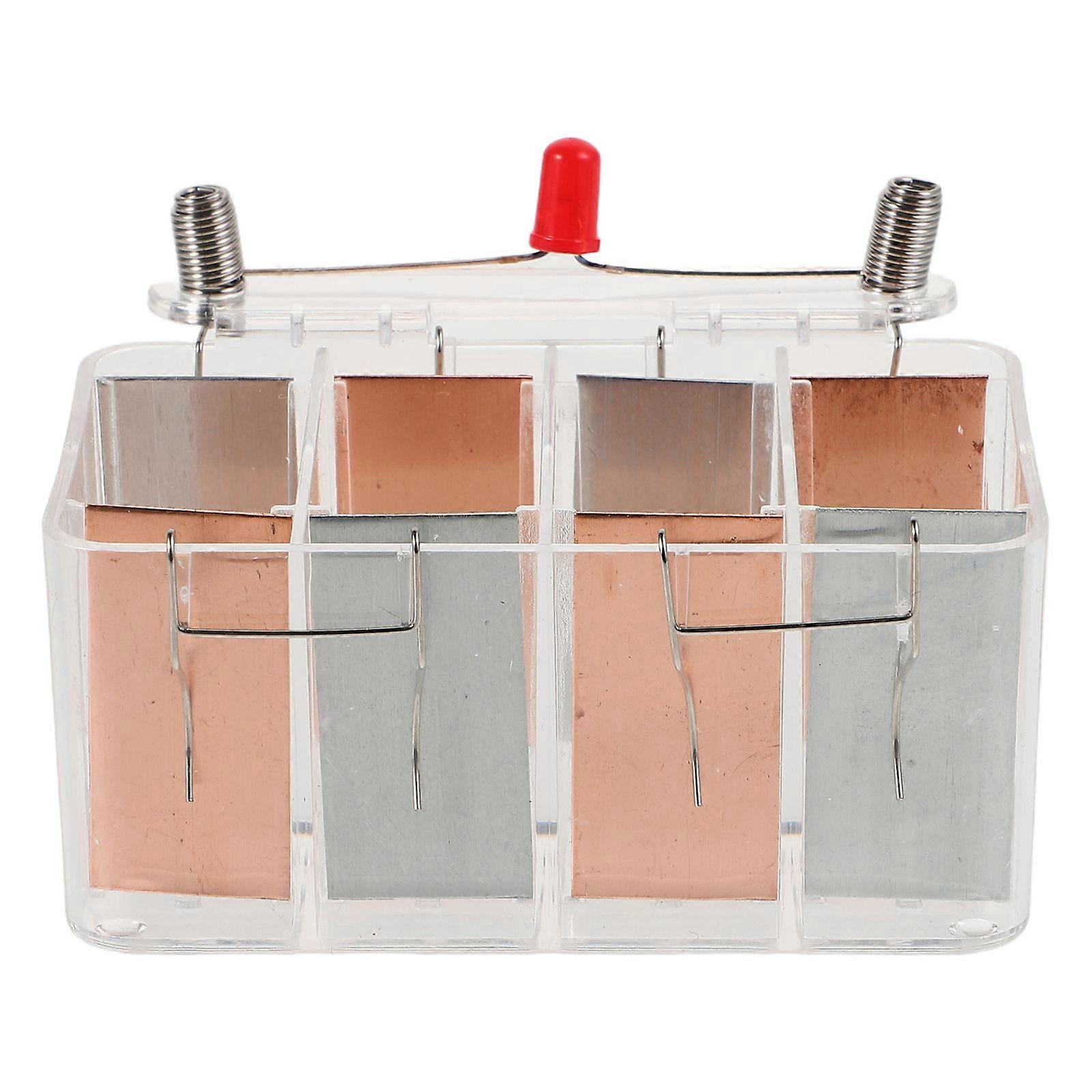 Saltwater Battery Science Kit for Kids – Portable DIY Electric Cell Experiment with Complete Materials for School Projects – Educational Tool