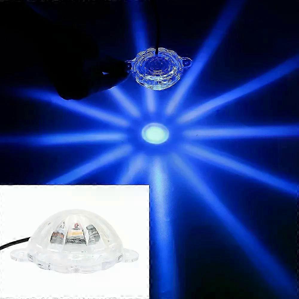 1pc 12v Motorcycle Led Strobe Chassis Light Flash Atmosphere Lamp Underglow Ambient Decoration Accessories For Moto Universal