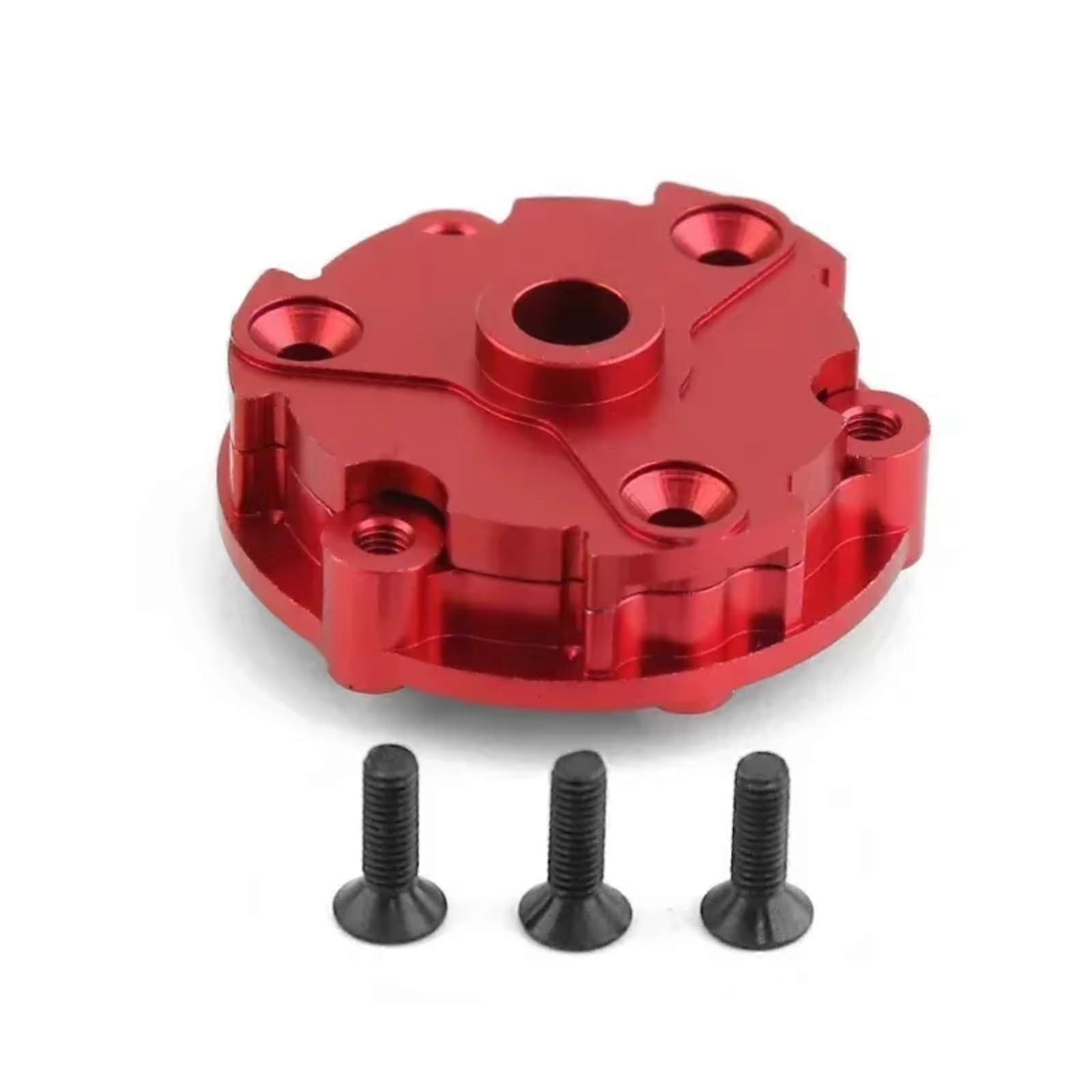 RC Car Accessories Compatible with TRXS 860864 ER2035 RC Car Upgrade Modification Parts Accessories Aluminium Alloy Main Gear Connector(Red)