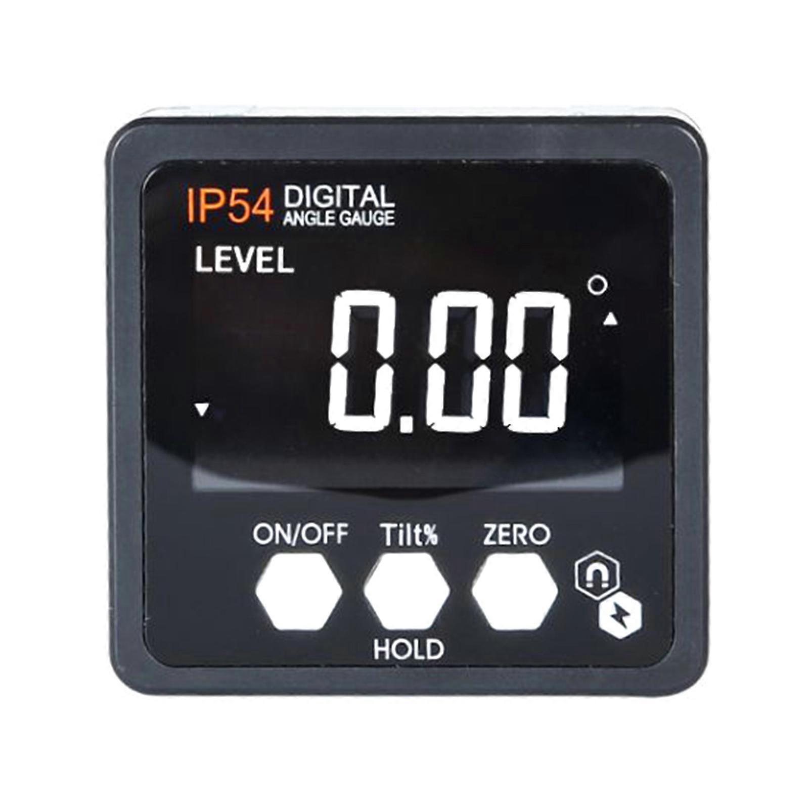 Digital Inclinometer Display Screen 4x90° Finder Protractor Measuring Tool with Data Hold Digital Gauge