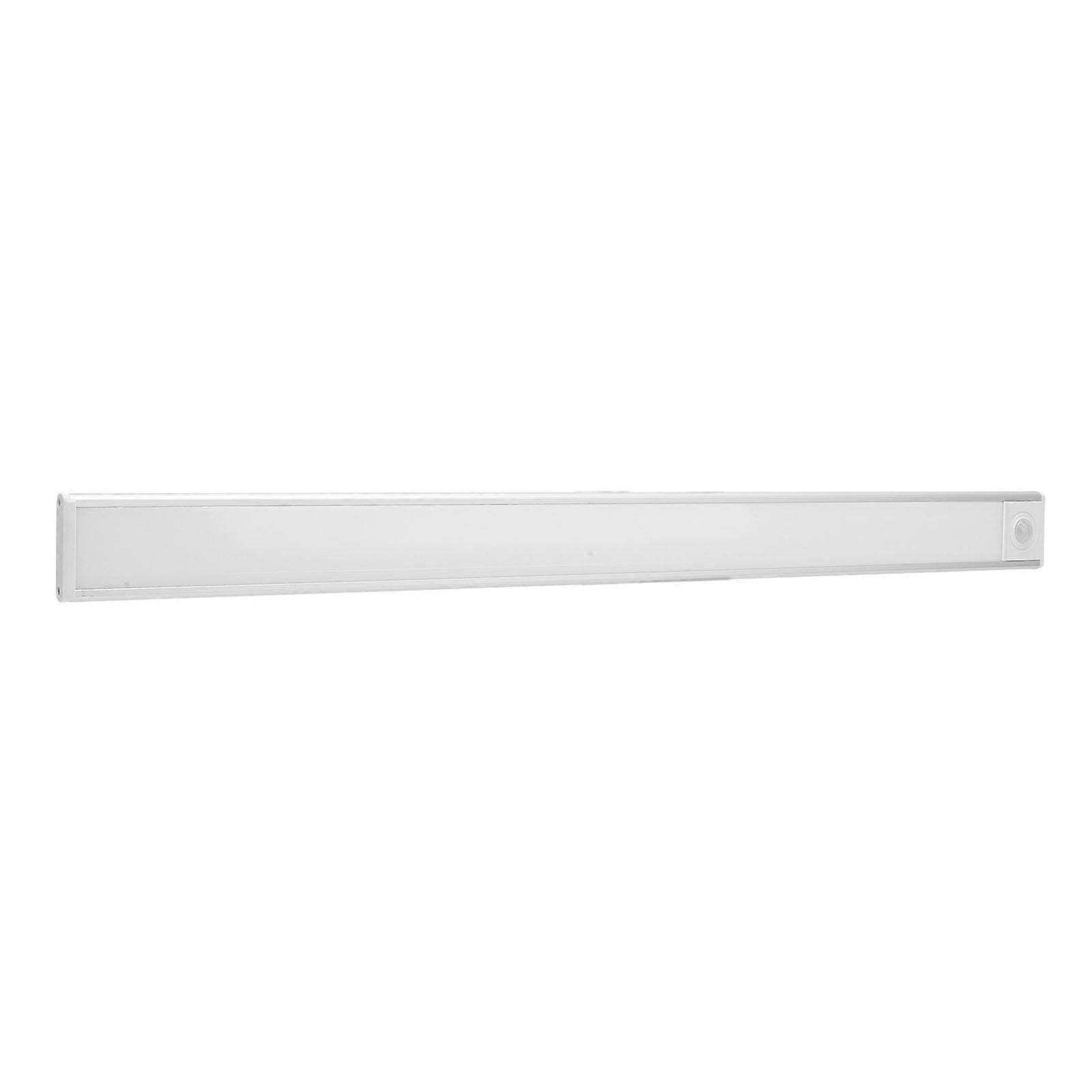 50cm Super Slim Magnetic Cabinet Light Motion Sensor 3 Colour Temperature 3 Modes Infinitely Dimmable Rechargeable Closet LED Light for Staircase Sil