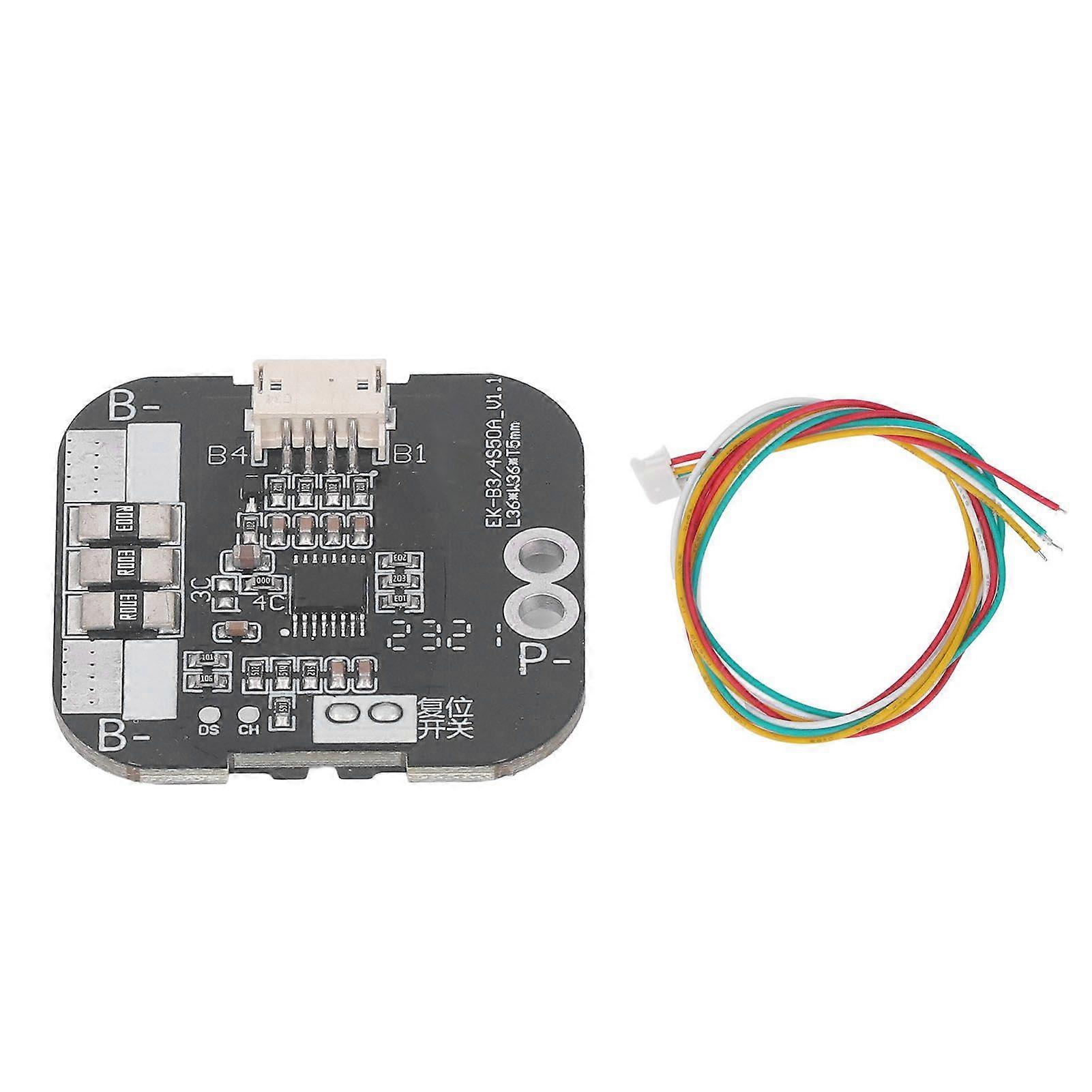 High quality  3/4 series 50A with balanced protection board 18650 ternary lithium battery