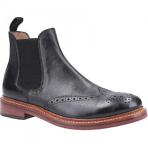 Cotwold Mens Siddington Leather Elasticated Dress Boot