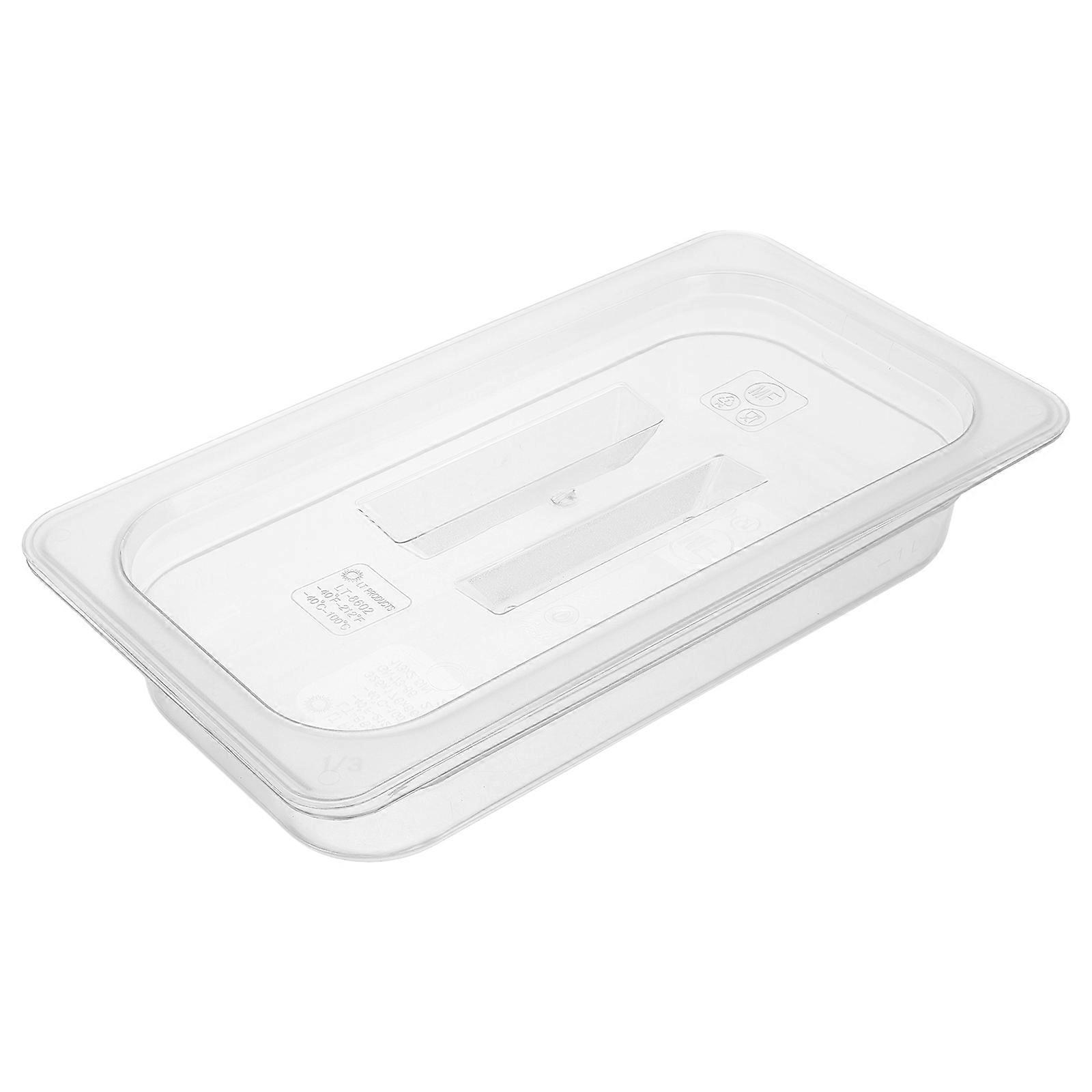 Stackable Plastic Food Pan, Versatile Containers for Pizza Dough and Kitchen Prep