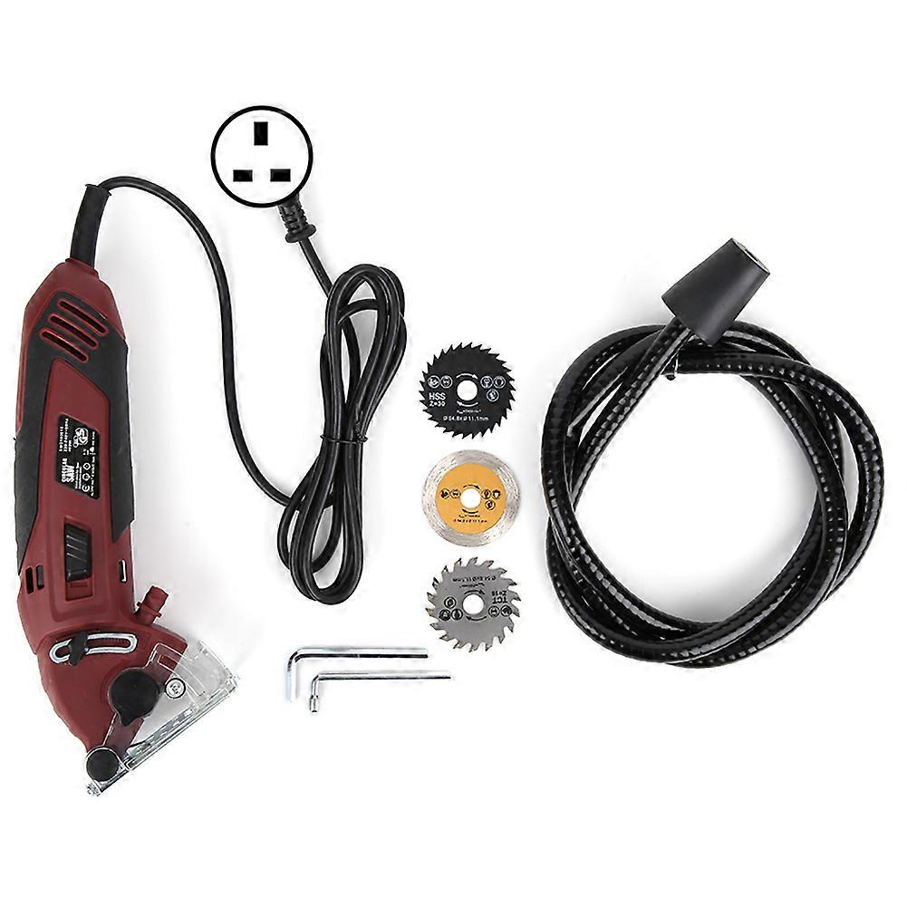Multifunctional Mini Saw 400W DIY Cutter with Ergonomic Handle UK Plug