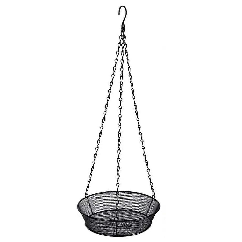 1 piece Hanging bird feeder 7.5 metal mesh platform feeding tray wild bird feeding tray