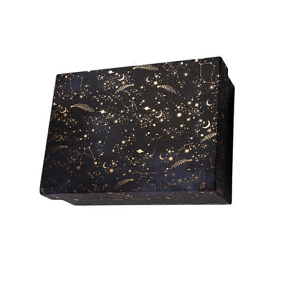 Love Packaging Box Creative Design present Packing Box Anniversary Black Rectangular Storage 1Set