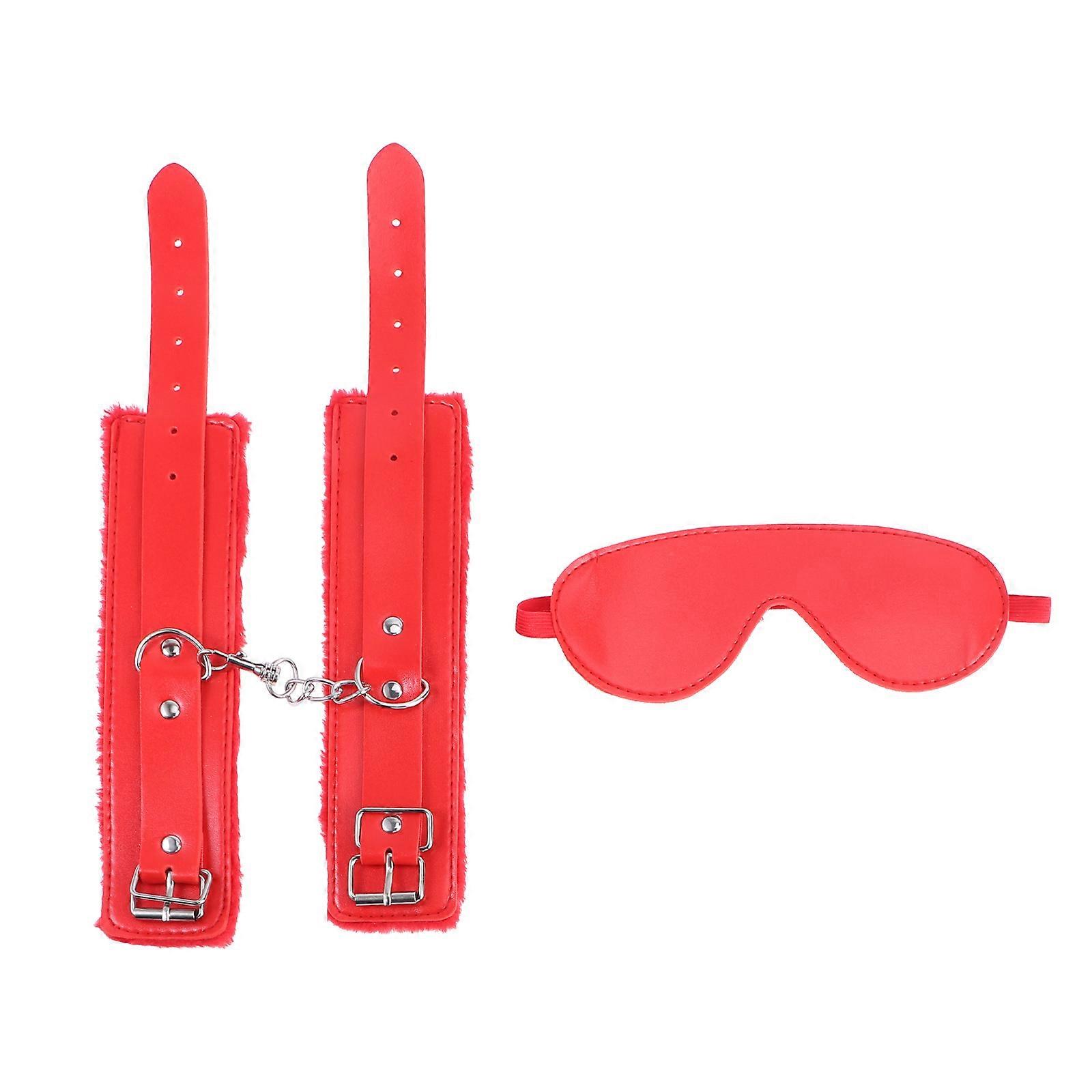 Roleplay and Red PVC Material Adjustable 2Pcs