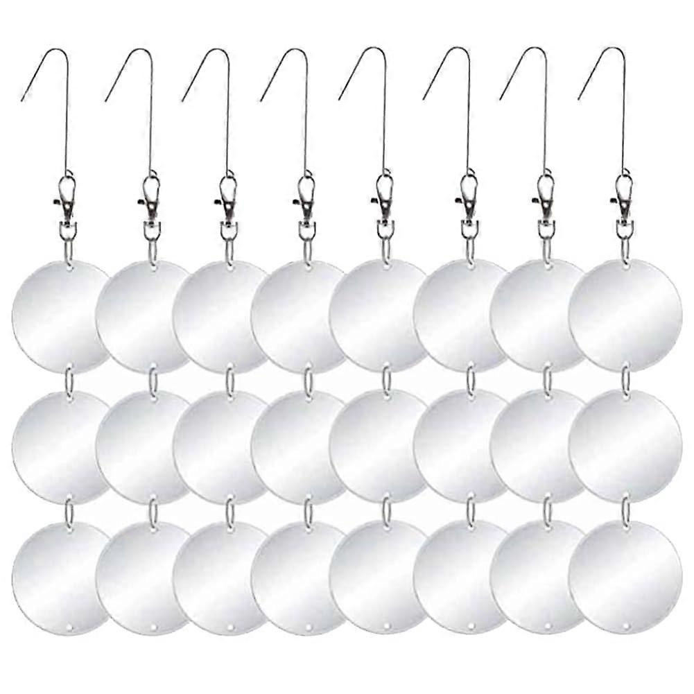 Improved, Mirroring Bird Repellent, Improved Bird Repellent Disc Set, Highly Reflective, Doublesided Bird Reflectors