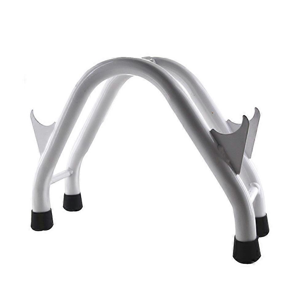 Dumbbell Rack Stand Dumbbell Storage Racks Home Workout Supplies White 34x10cm Steel Vertical Compact Design For Maximizing Floor Space 1Set