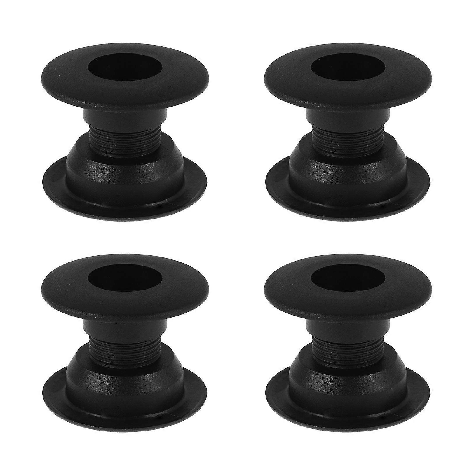 Foosball Table Parts Thickened Plastic Square Shape Foosball Enthusiasts 4Pcs
