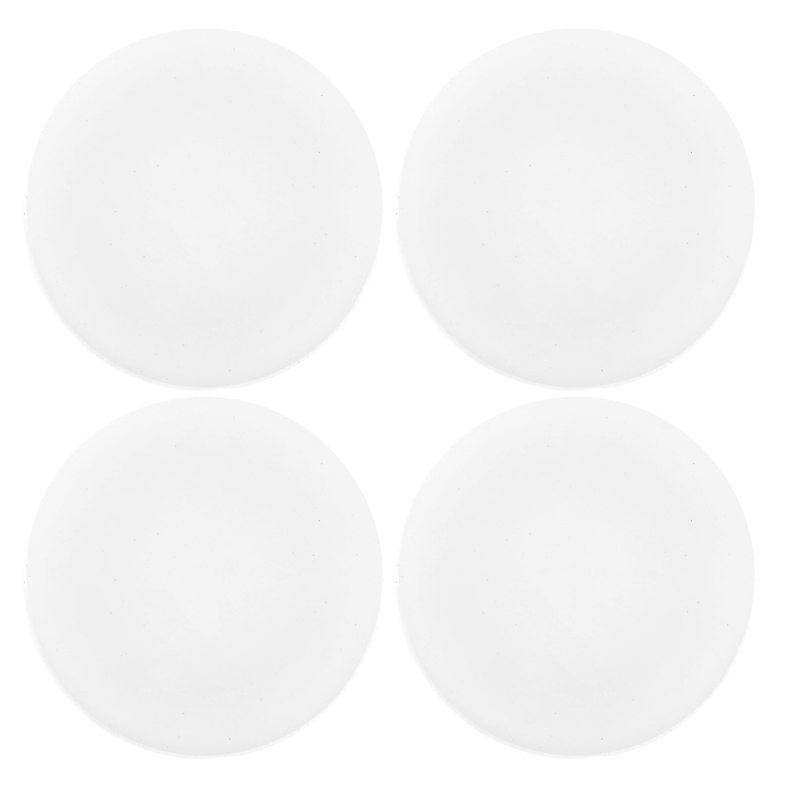 4pcs Rubber Sink Overflow Covers Durable Bathroom Drain Trim Rings for Washbasin Elegant Clean Design