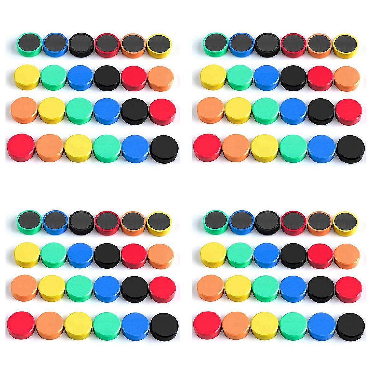 Pack of 240 Magnets, Whiteboard Magnets, Magnets for Magnetic Board, Magnets, Fridge, Colourful Roun