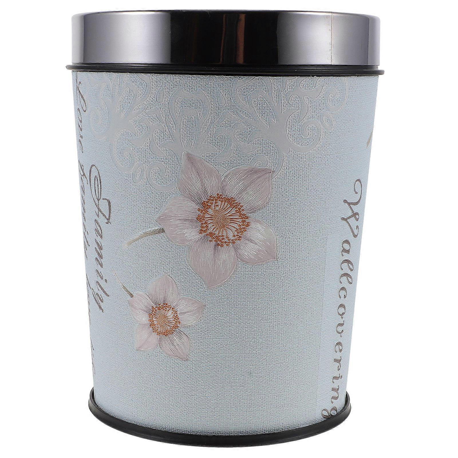 Kitchen Waste Baskets Stylish Garbage Bin Home Use Material 1Pcs