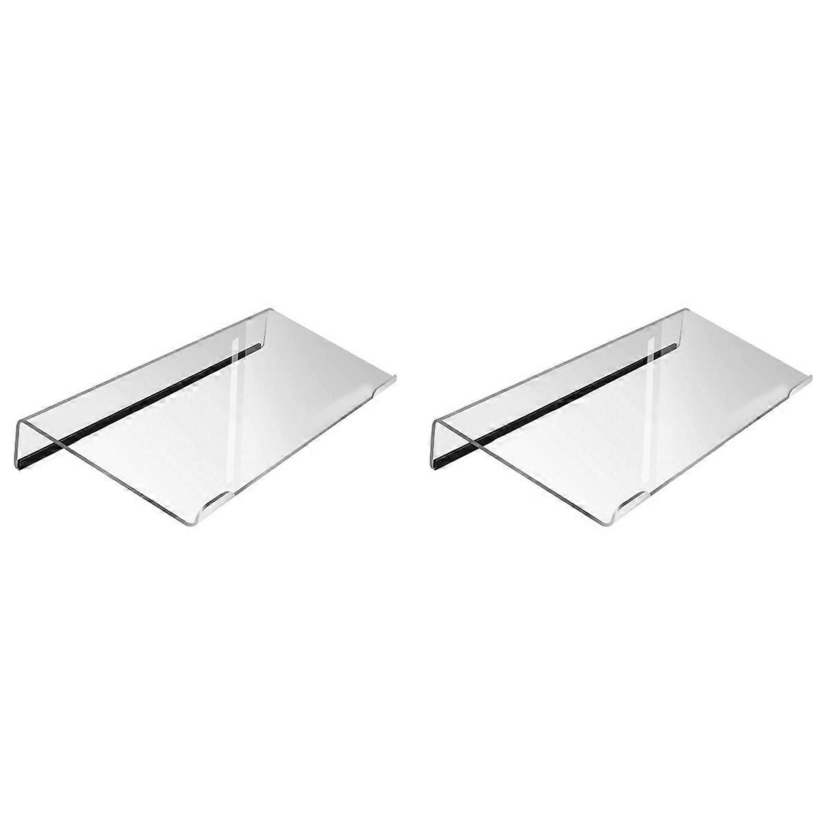 Computer Keyboard Stand , Acrylic Keyboard Riser Tilt for Desktop