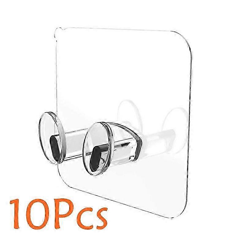 5/10/20 Pcs Wall Storage Hook Punch-free Power Plug Socket Holder Kitchen Stealth Hook Wall Adhesive Hanger Bathroom
