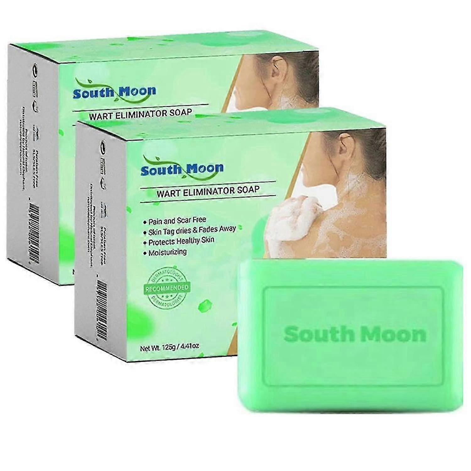 2pcs SmoothSkin Wart Eliminator Soap Natural Aloe Vera Soap,Instant Blemish Removal