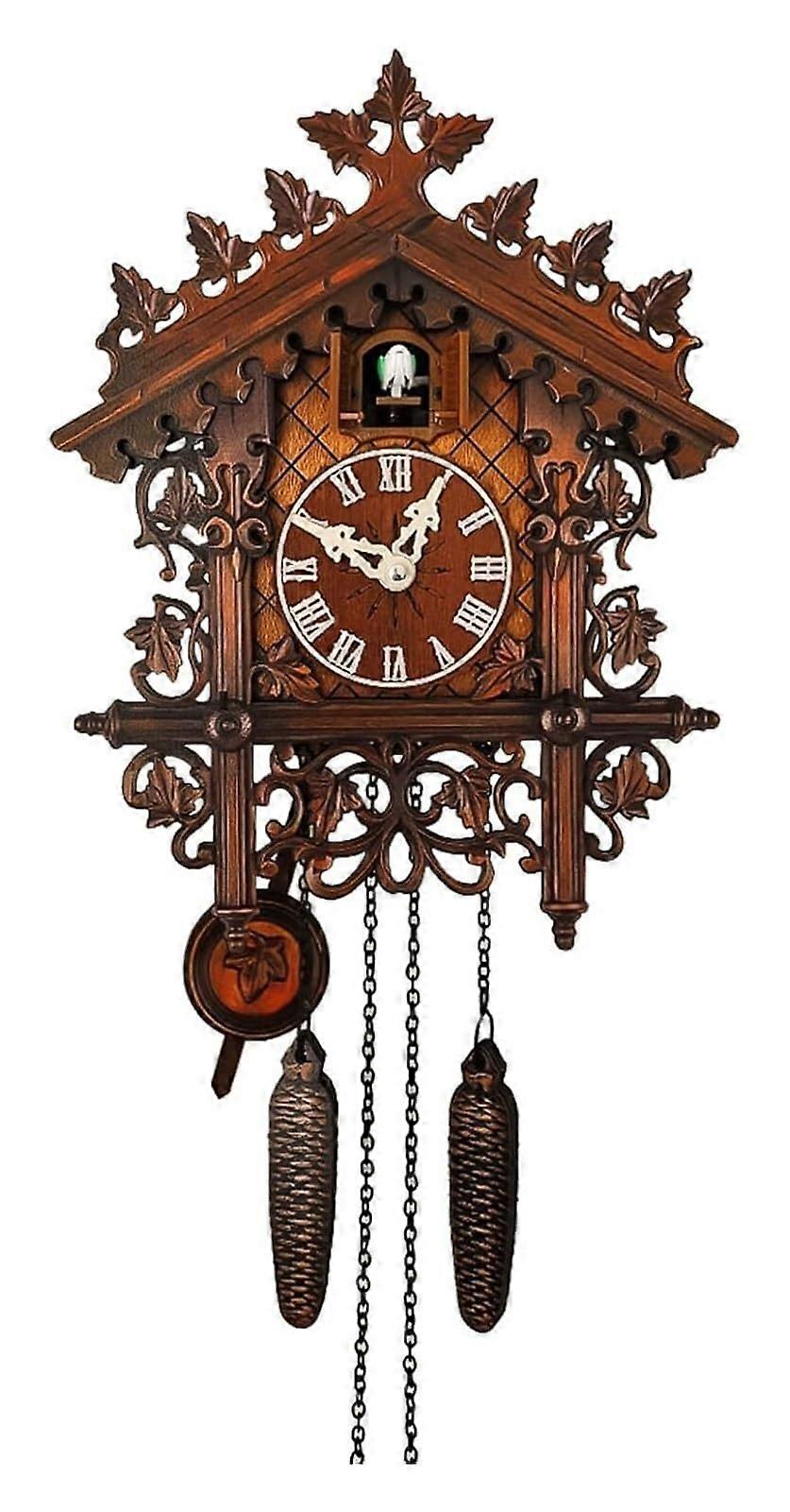 Quartz cuckoo clock, cuckoo clock, Kuckulino, wall clock, hanging home decor, digital wall clock, pendulum clock