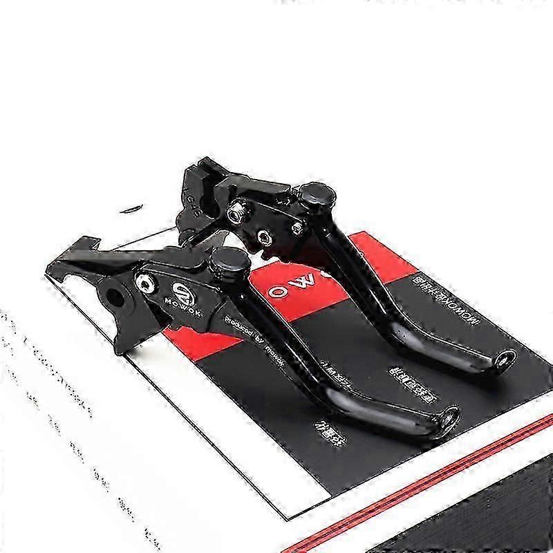 Shengshi 703F تعديل قصير اثنين من إصبعين الرياضي الفرامل القرن handgrip سحب قضيب دراجة نارية الملحقات