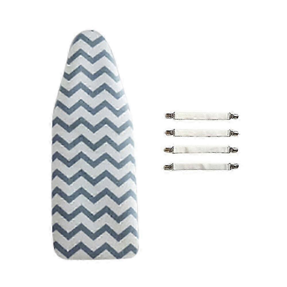 غطاء لوح الكي من النوع B 147x48 سم غطاء مبطن مقاوم للبقع بسمك الحشو