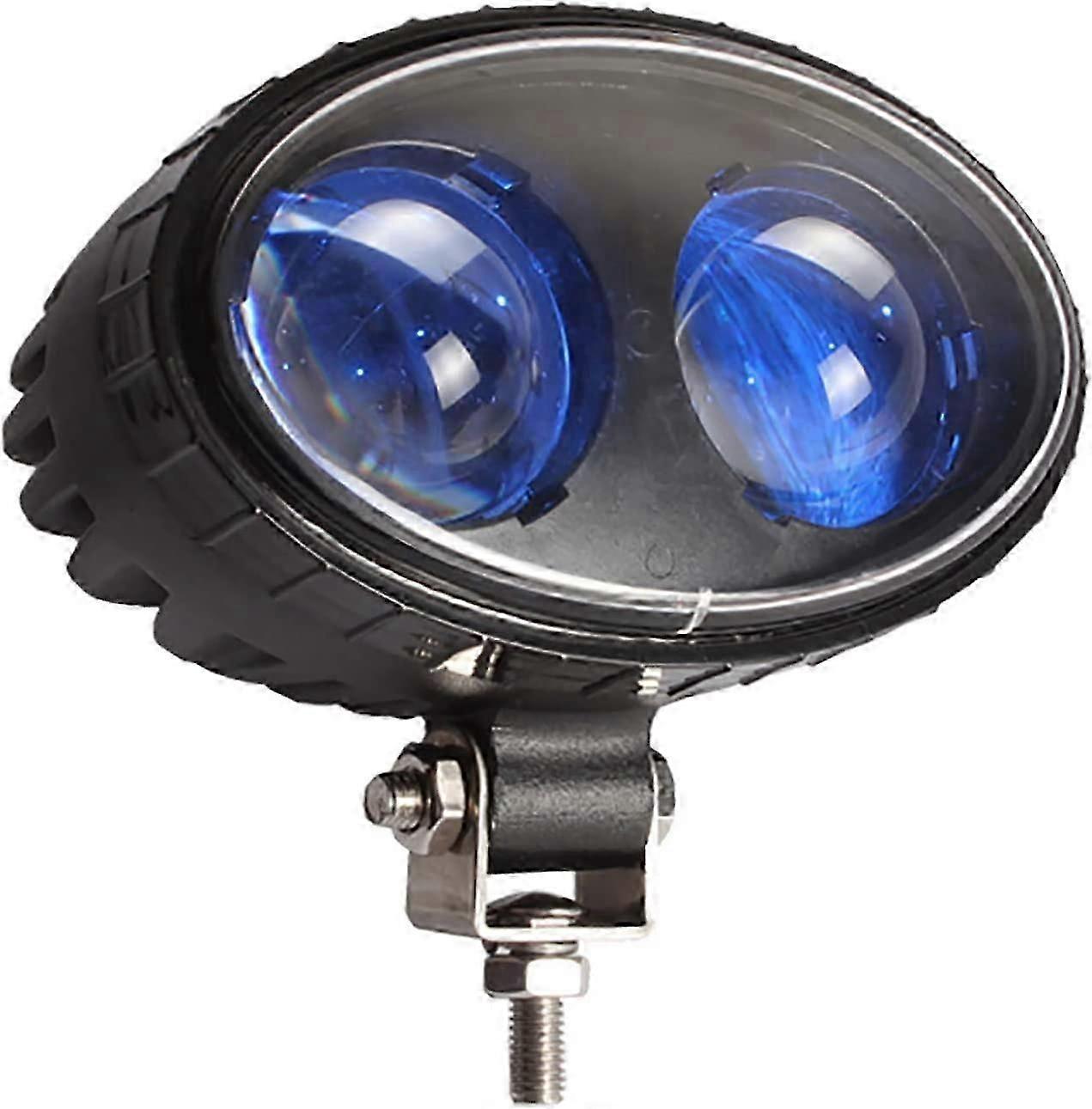 8W LED Forklift Safety Light Blue Light Forklift Warning Light Warehouse Forklift Pedestrian Safety 10-80V DC Voltage