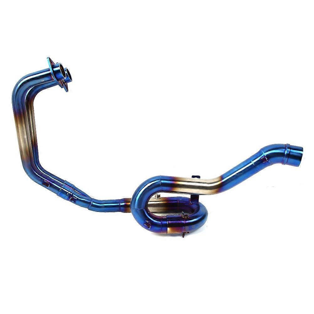 Motorcycle Exhaust Middle Pipe Modification Mid Link Section Adapter Fits for Versys 250/300