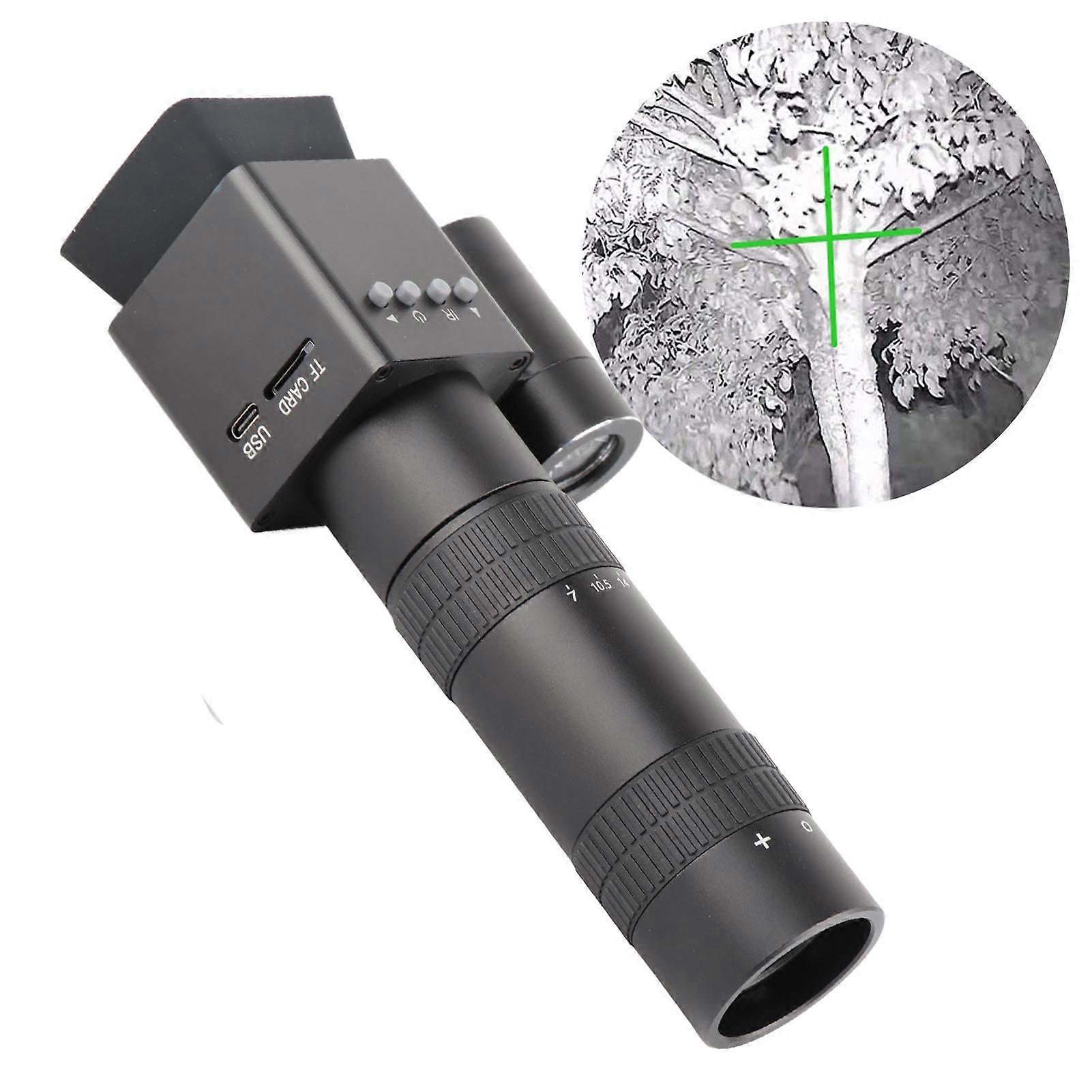 Night Vision Monocular HD Clear Accurate Color Display Infrared Monocular for Camping Hunting