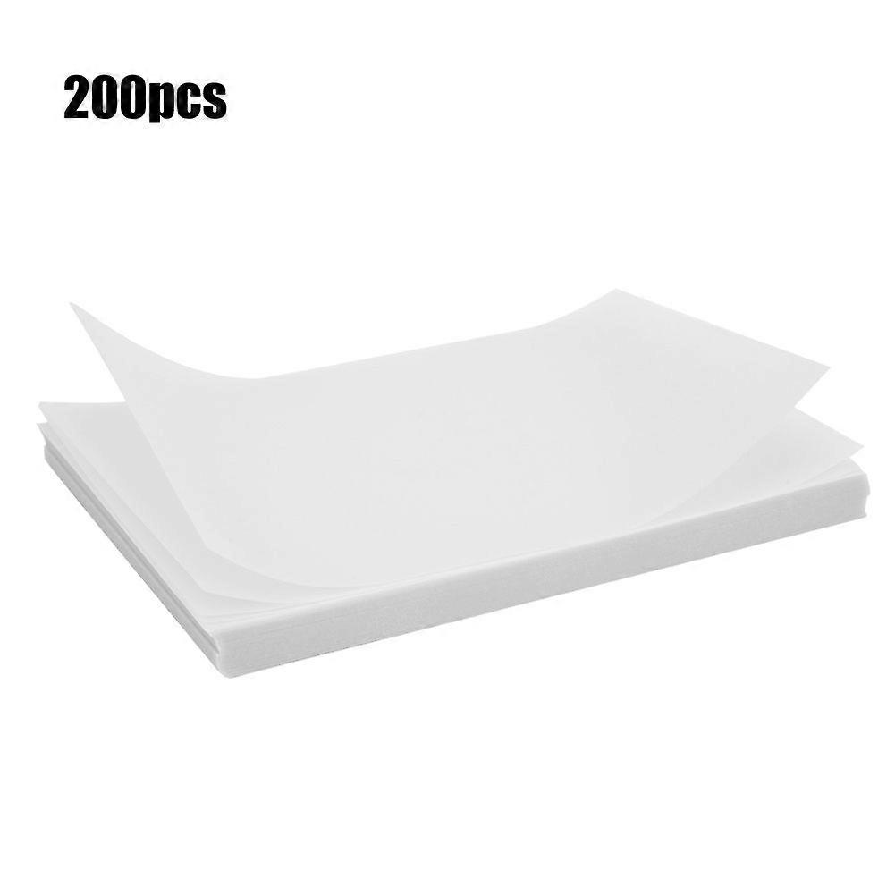 2025 Latest Model  200 Pcs Vegetable Parchment Half Transparent Pure Wood Pulp