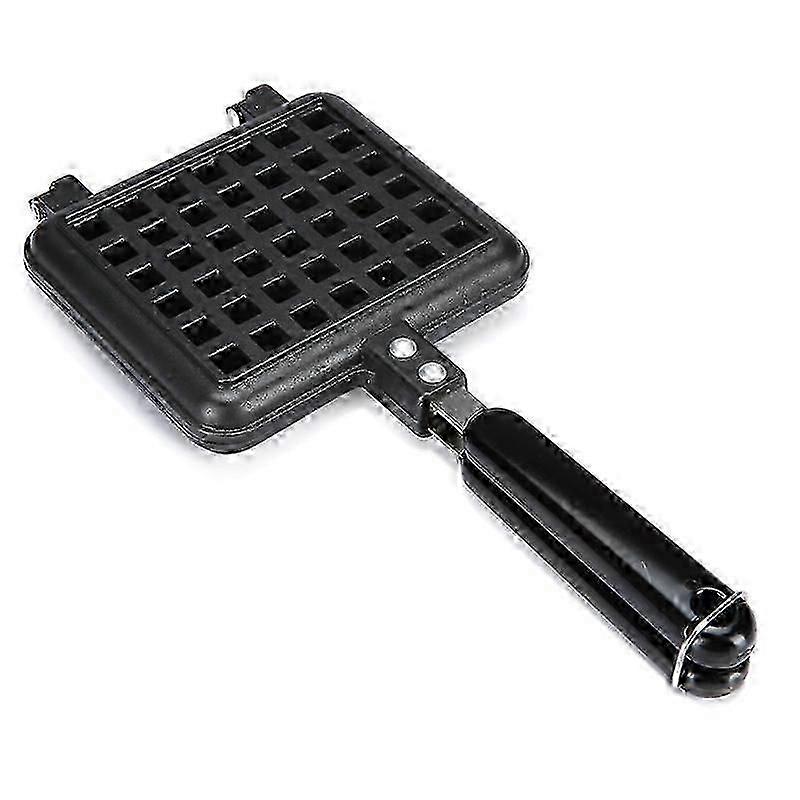 Set üstü waffle makinesi, Dökme demir yapışmaz gözleme ve gazlı elektrikli sobalar için waffle demir tava