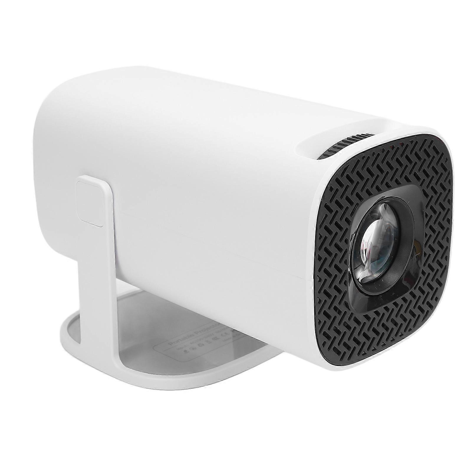 4K 1080P WiFi 6 Bluetooth Projector 1G+8G 30-100" US Plug