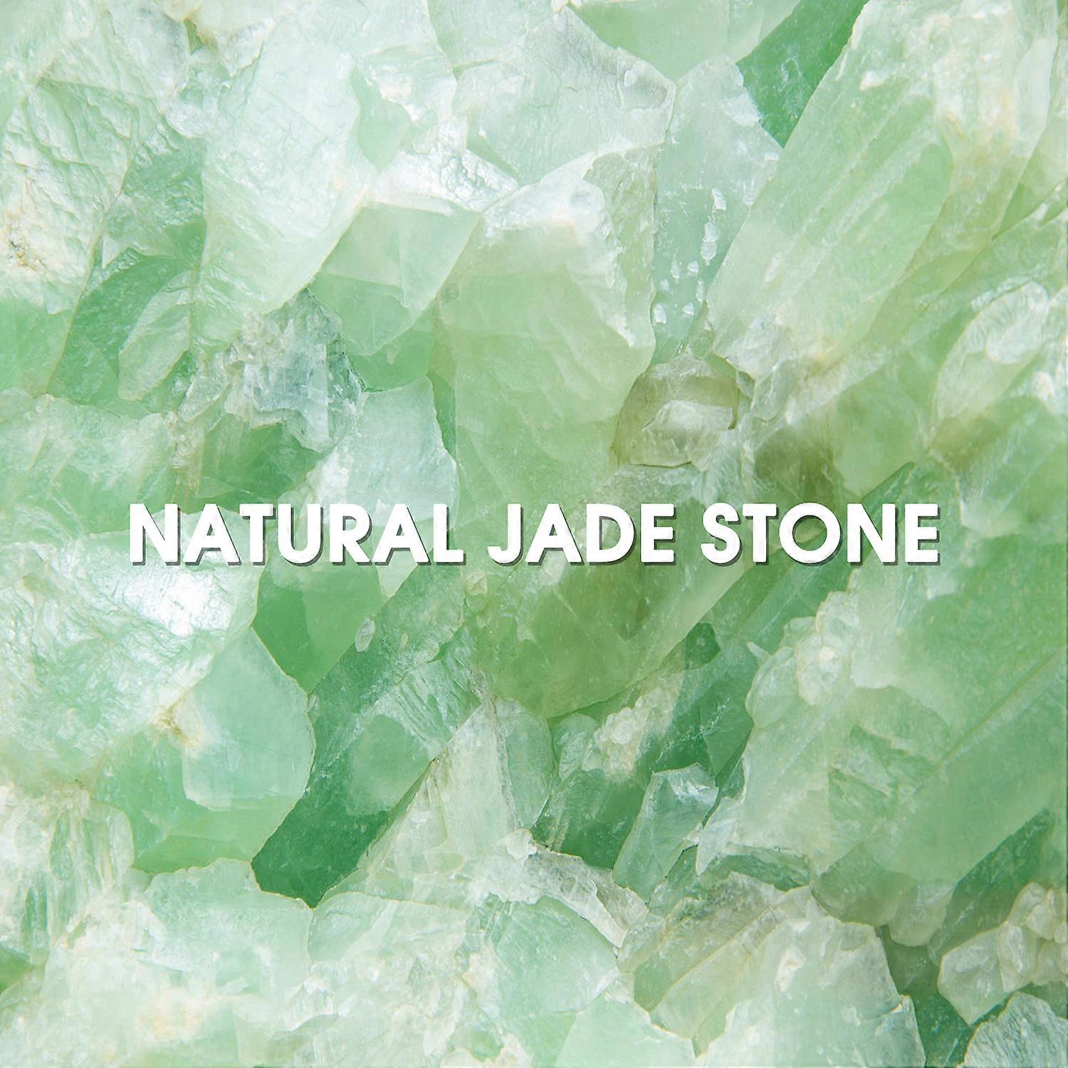 מגרד טבעי טיפוח עור הפנים אנטי אייג'ינג עיניים נפוחות לעיסוי צוואר נגד קמטים יופי רולר אבן ירקן סט