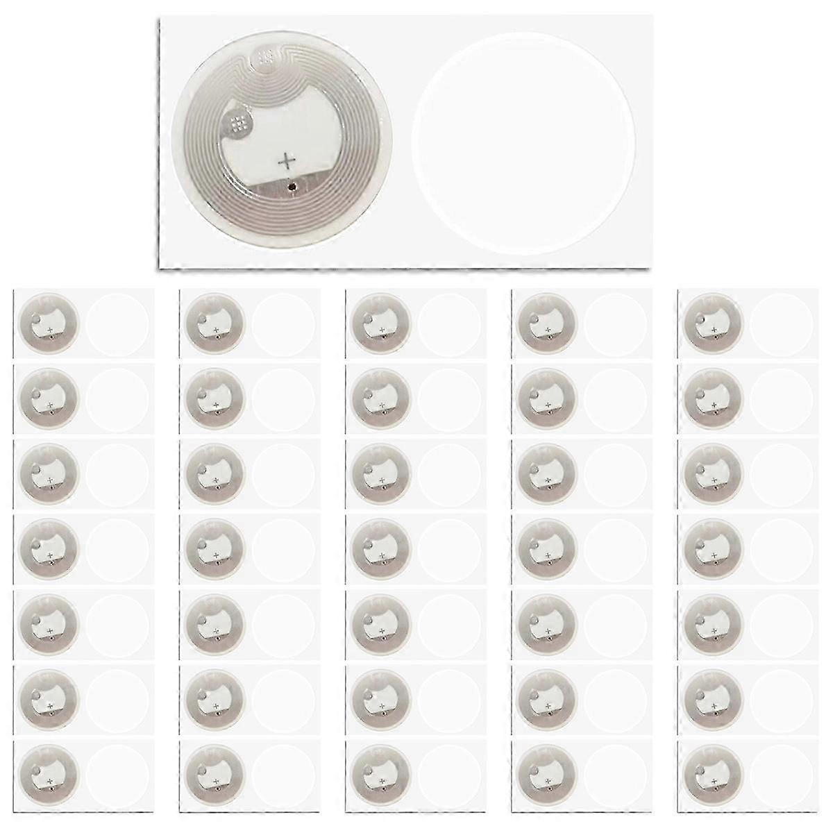 100Pcs Nfc Ntag216 Sticker Ntag216 Nfc Tags