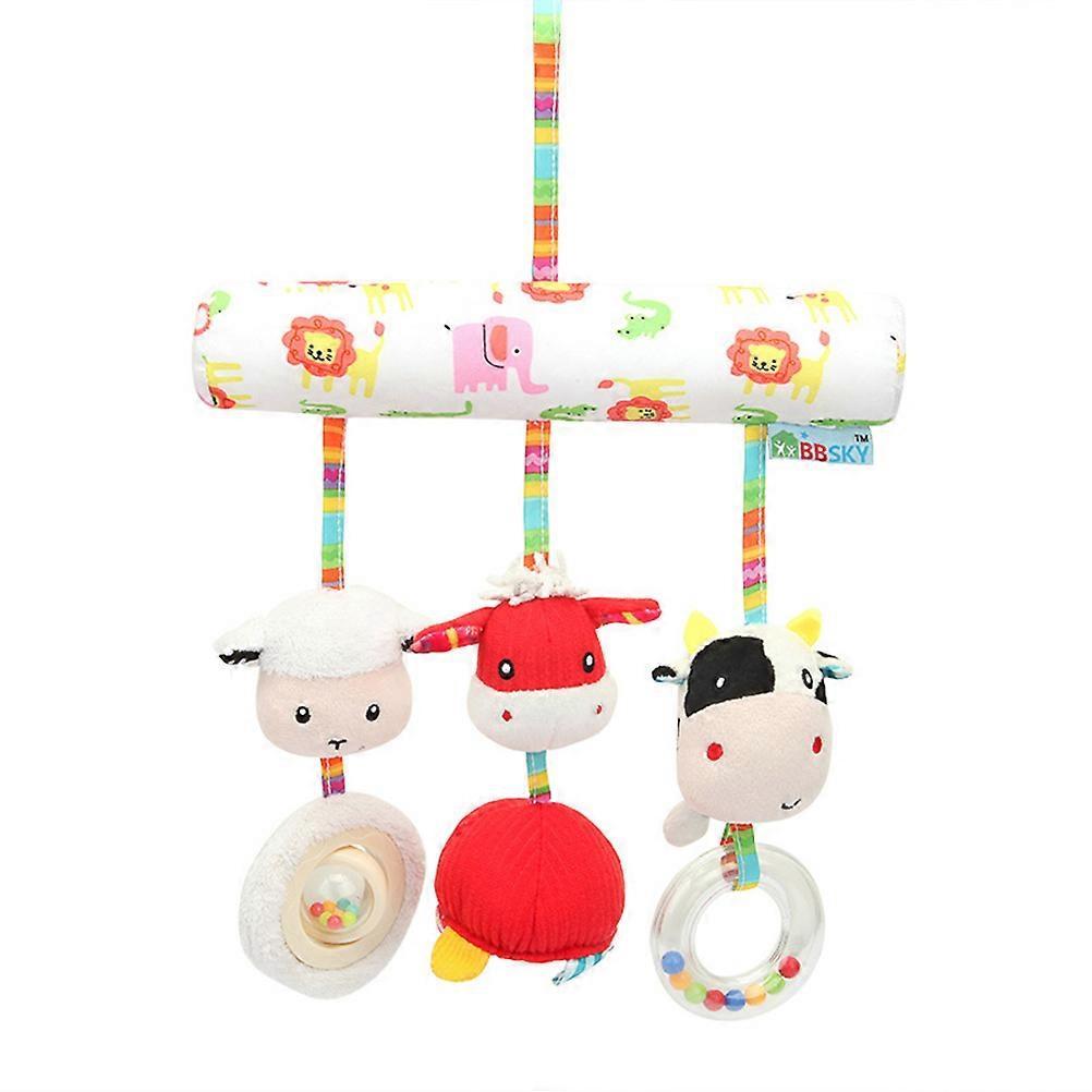 Pushchair Toy Plush Doll Use Swing Use Hanging Toy Assorted Color 1Set