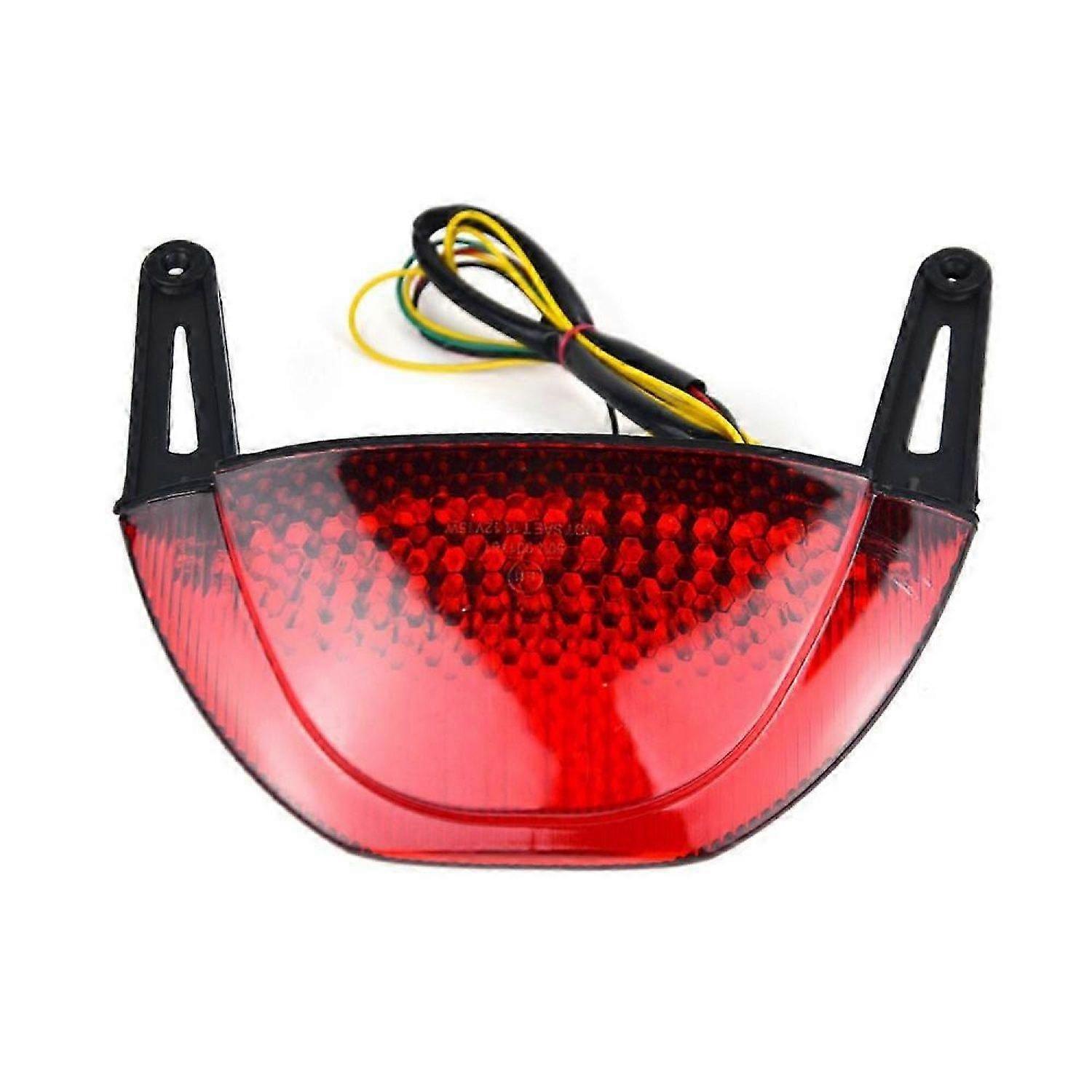 Compatible With Honda CBR600RR CBR 600RR 2007 2008 2009 2010 2011 2012 Motorcycle Integrated LED Tail Light Turn Signal Brake Lamp Indicator -HK717