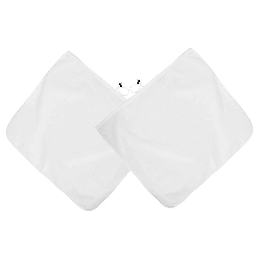Fine Mesh Strainer Bag Coffee Brewing Brewers 66cm x 56cm Polyester Material 2Pcs