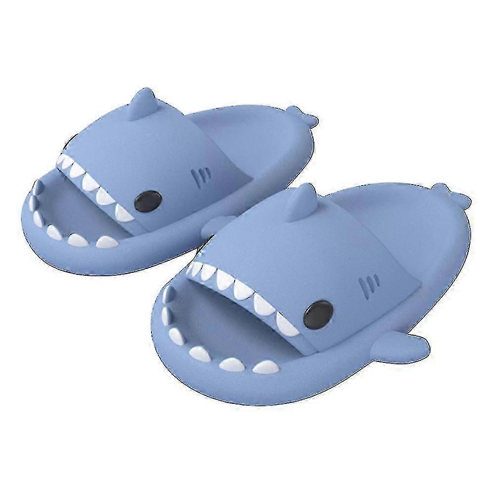 Shark Slippers Shark Cloud Slippers Cloud Shark Slides Cute Shark Slippers For Women Anti-Slip Novelty Open Toe Slides