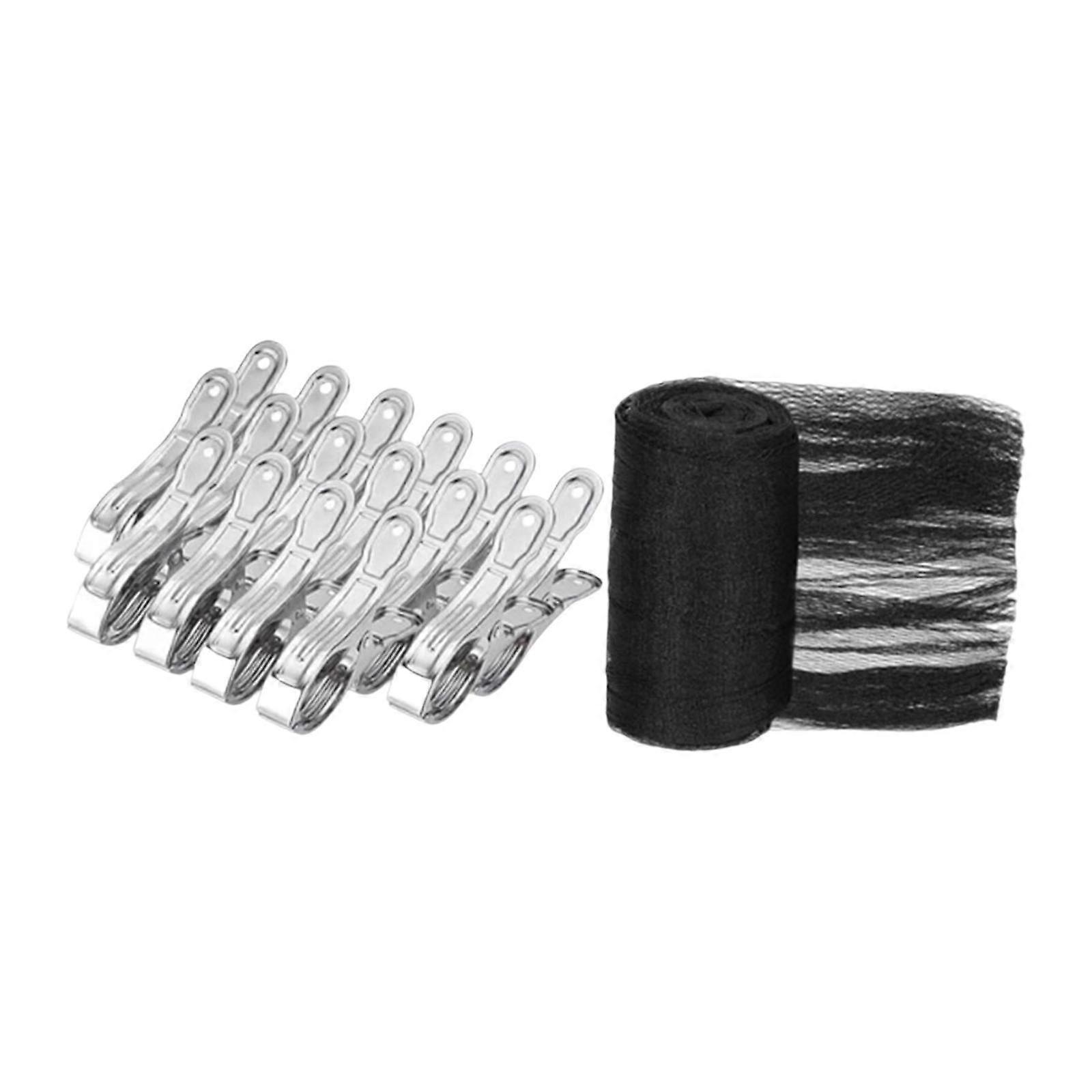 Runde Blatt Netzabdeckung Baldachin Mesh mit Metallclips Schwimmbad Abdeckung Unterstand