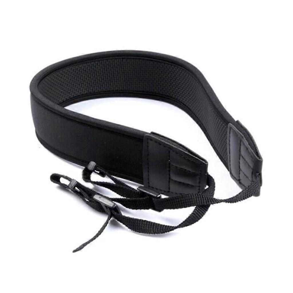 SLR Camera Shoulder Strap Adjustable Neck Strap Elastic Foam Padding 56cm Length DSLR Compatible