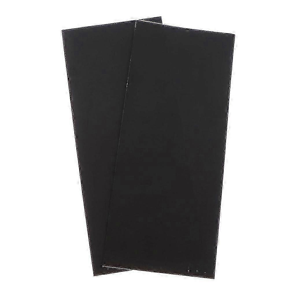 2pcs Waterproof Self-adhesive Repair Patch For Down Jackets Bag Black