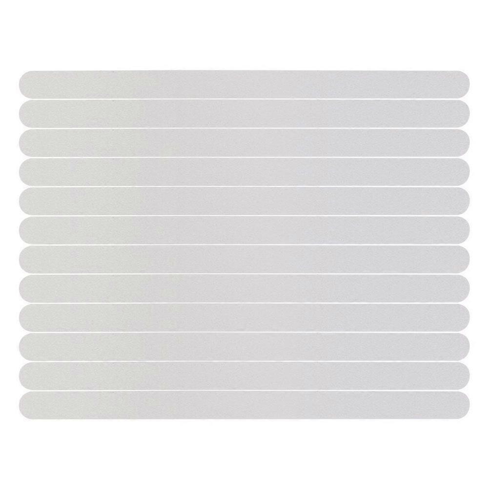 12pcs Non Strips Stickers for Bath Shower (White)