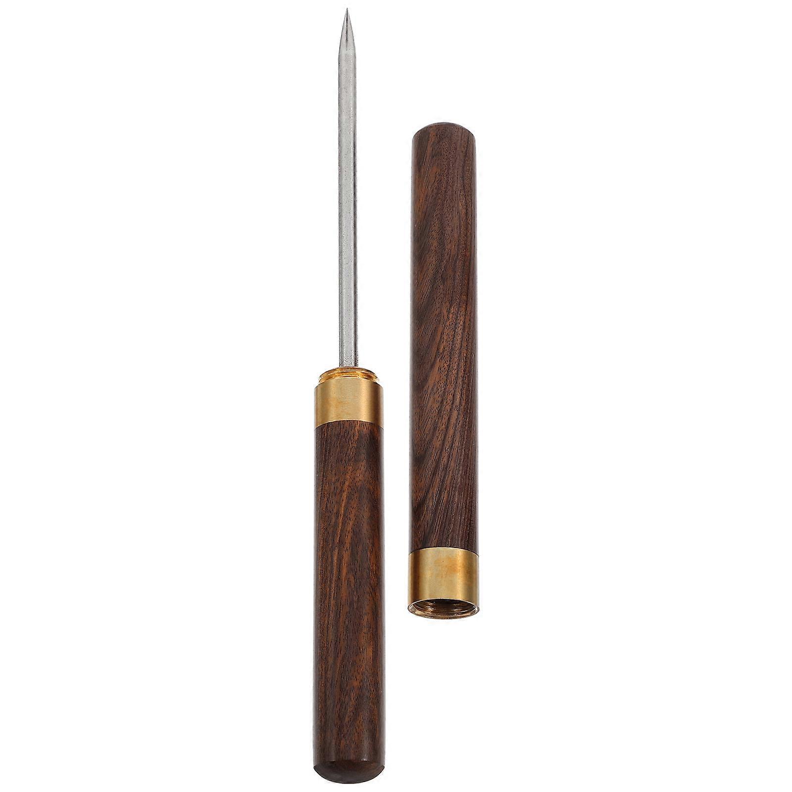 Stainless Steel Ice Pick With Cover For Kitchen Camping Ice Cutting 1Set
