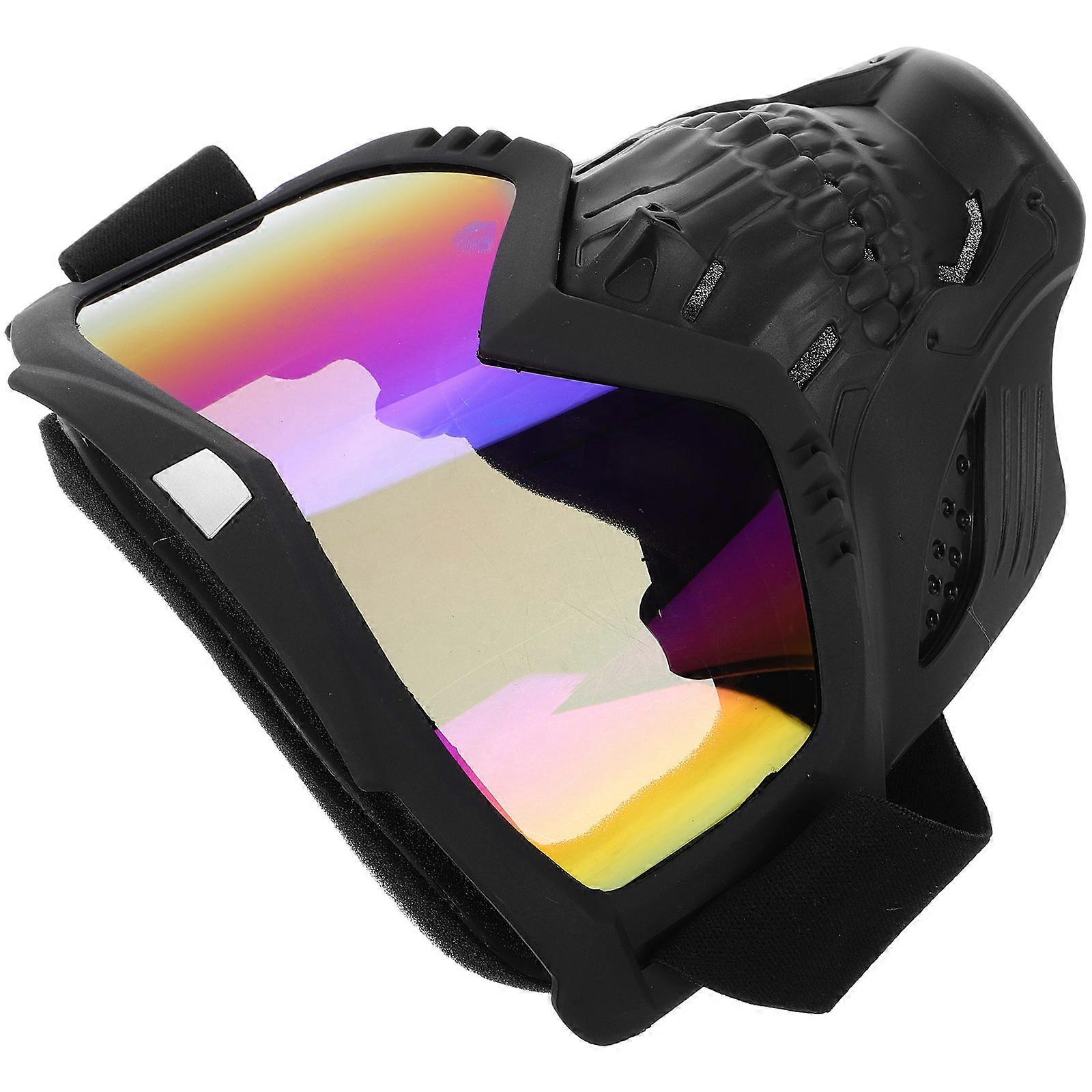 Snow Goggles with TPU Material for Protection Use Multi Color 100% UV Protection Comfortable Fit