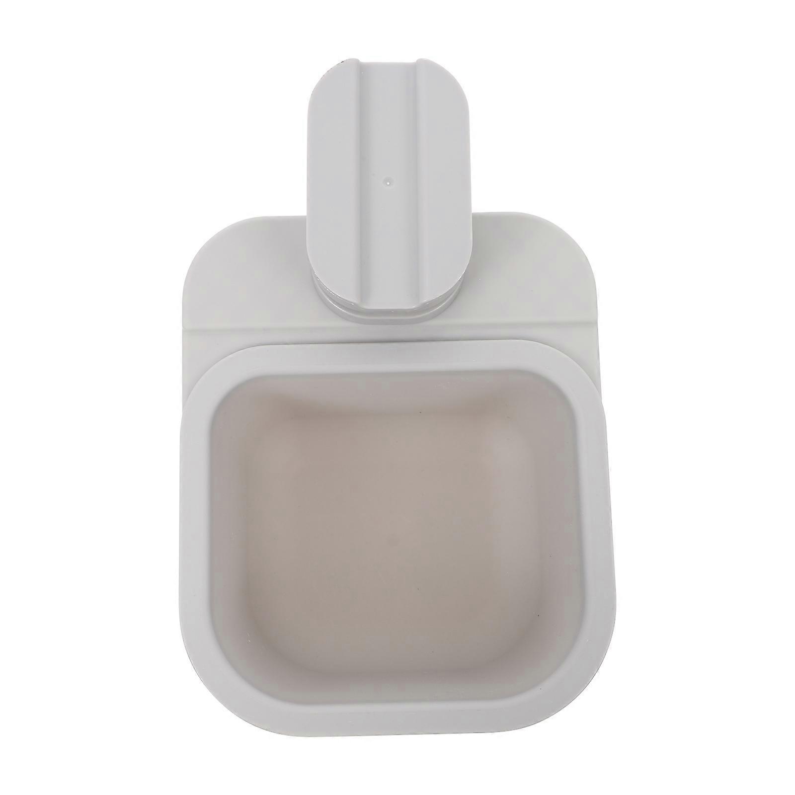 Desktop Rotating Trash Can Square Shape Storage Box For Home Use 16X12CM Rotatable Design 1Pack