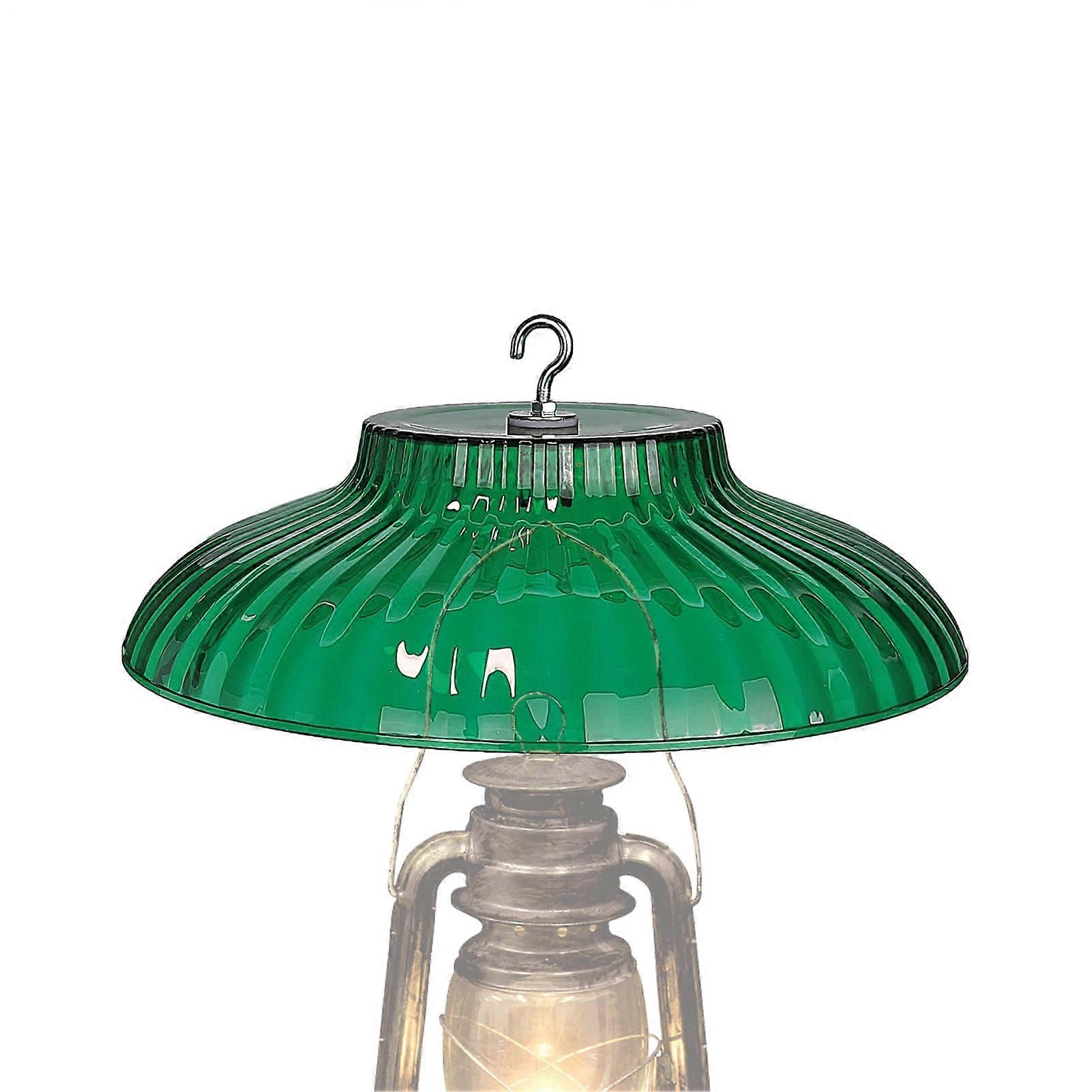 Squirrel Feeder Shield For Birds, Green, Wind Deflector, Rain Protection, Hook Guard, Universal Fit