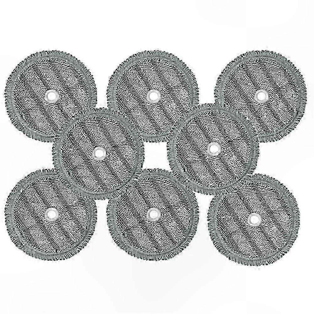 Microfiber Mop Pads Replacement Set for Steam Mops, 8-Pack Cleaning Cloths