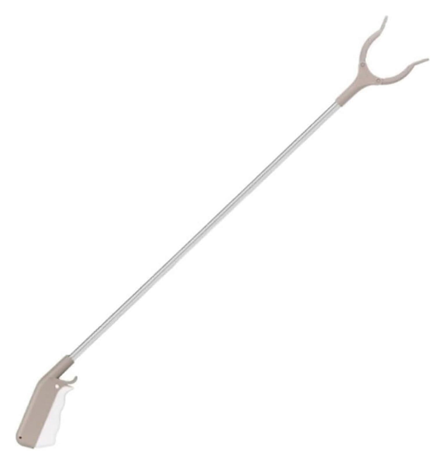 Gripping Tongs, Foldable Grippers, Pickup Grabber Gripping Tools Extended Arm Grabber Reach Grabber Picker (77.5cm) 77.5cm Beige