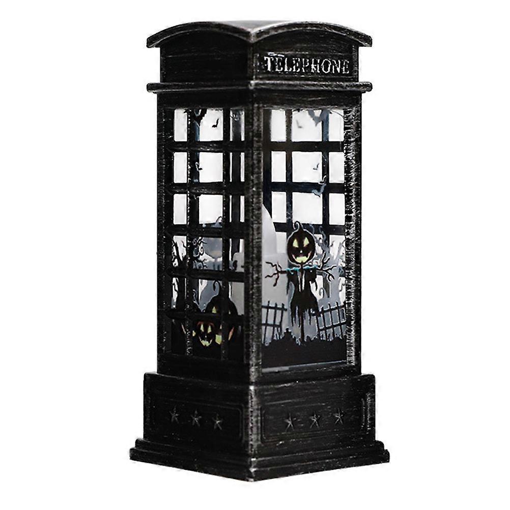 Creative Halloween Decorative Light 1PC Wind Lamp For Halloween Party And Home Decoration In Square Style Perfect For Halloween Atmosphere