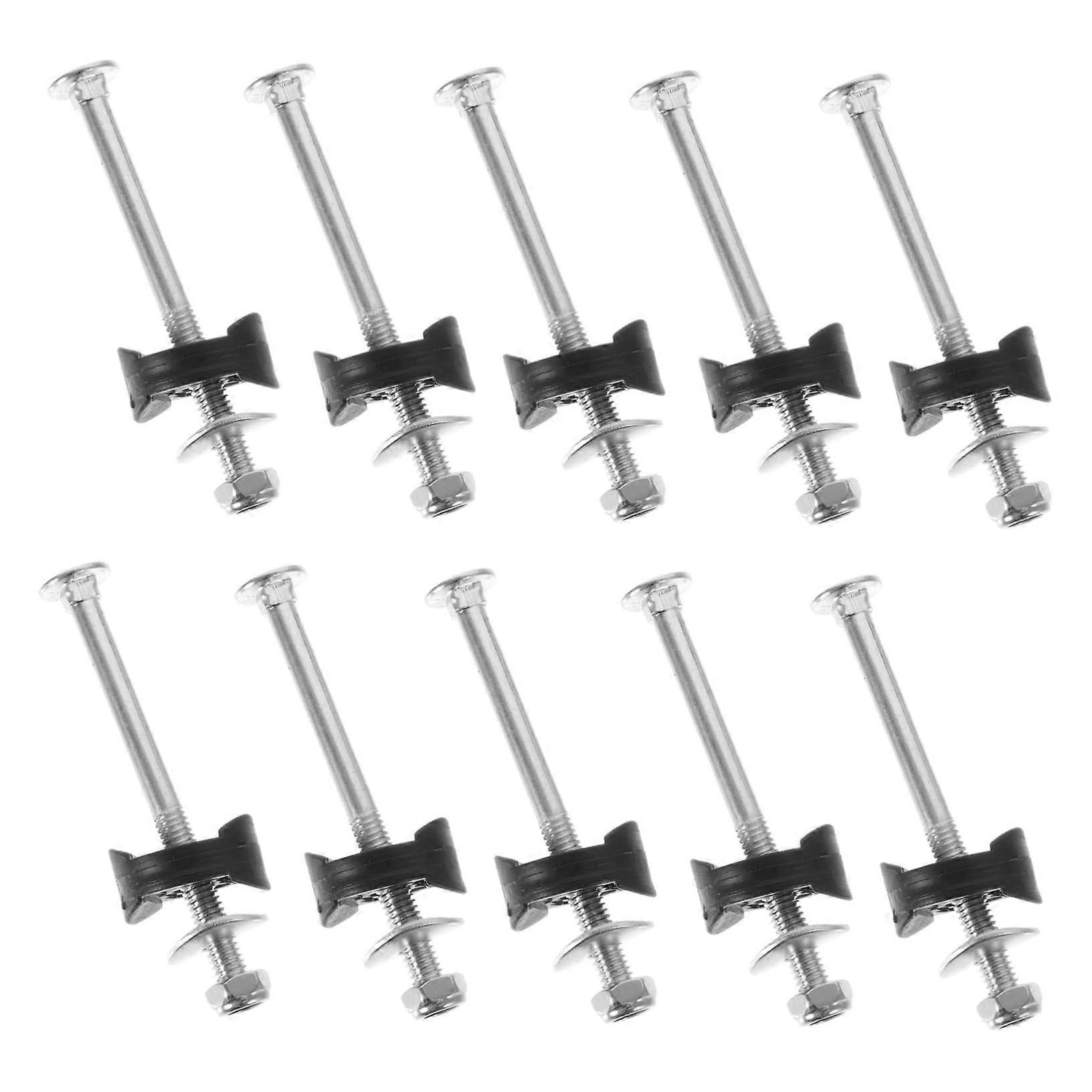 Trampoline Screw Set 10 Pieces Durable Metal Fasteners for Sturdy and Long-Lasting Trampoline Structure