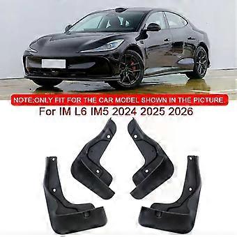 For IM L6 IM5 2024 2025 2026 Car Styling ABS Car Mud Flaps Splash Guard Mudguards MudFlaps Front Rear Fender Auto Accessories-xj