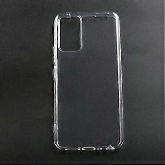 Für TCL 406s 406 Case Transparent Soft TPU Ultra Slim Phone Cover (großes hinteres Linsenloch)